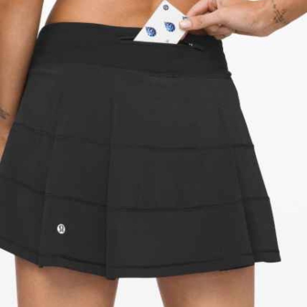 COPY - Lululemon Pace Rival Skirt Skort - Black Size 8 - possibly tall? 2021